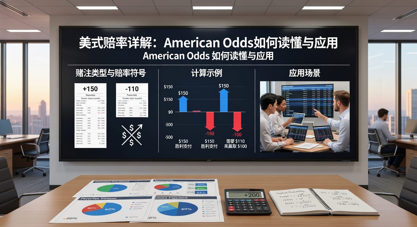 美式赔率详解：American Odds 如何计算与应用