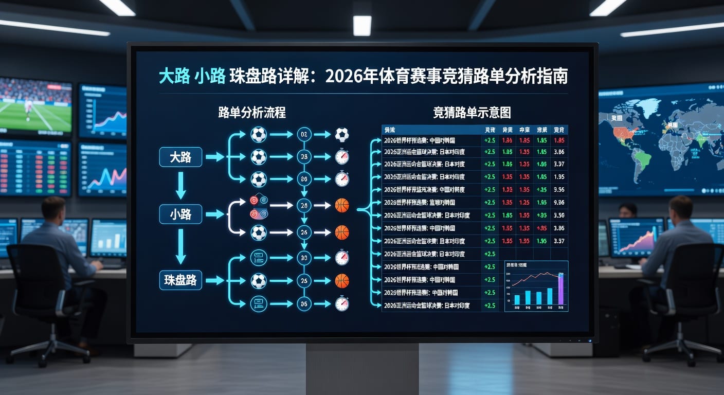大路小路珠盘路详解：百家乐投注必备指南