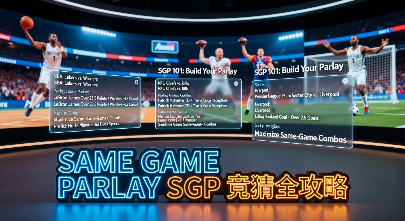 Same Game Parlay SGP 投注攻略