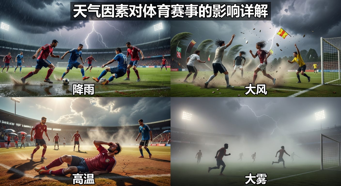 天气因素对体育赛事博彩的影响及投注指南