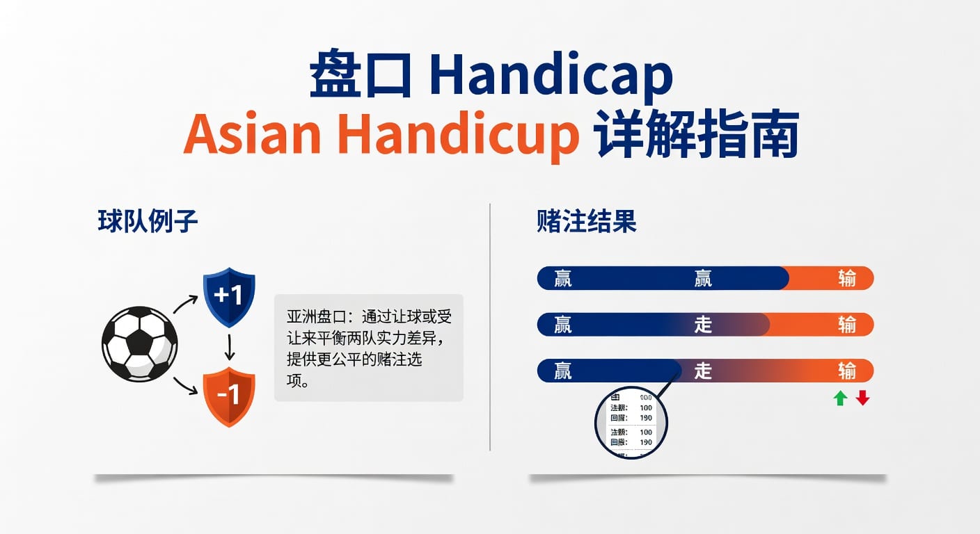 盘口 Handicap Asian Handicap 详解与投注策略