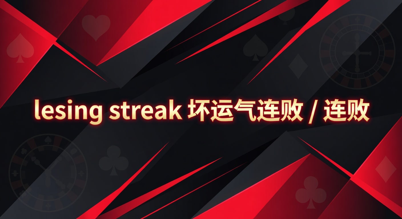 连败坏运气：体育博彩如何逆转losing streak