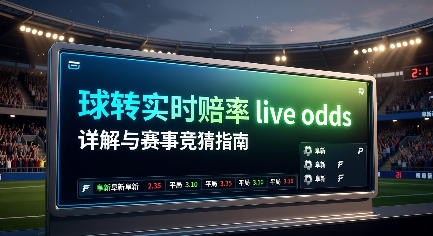 滚球即时赔率 live odds 详解：变化与投注策略
