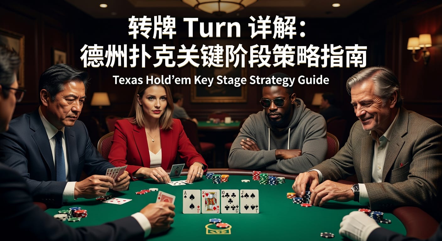 转牌 Turn 策略：德州扑克高手决策指南