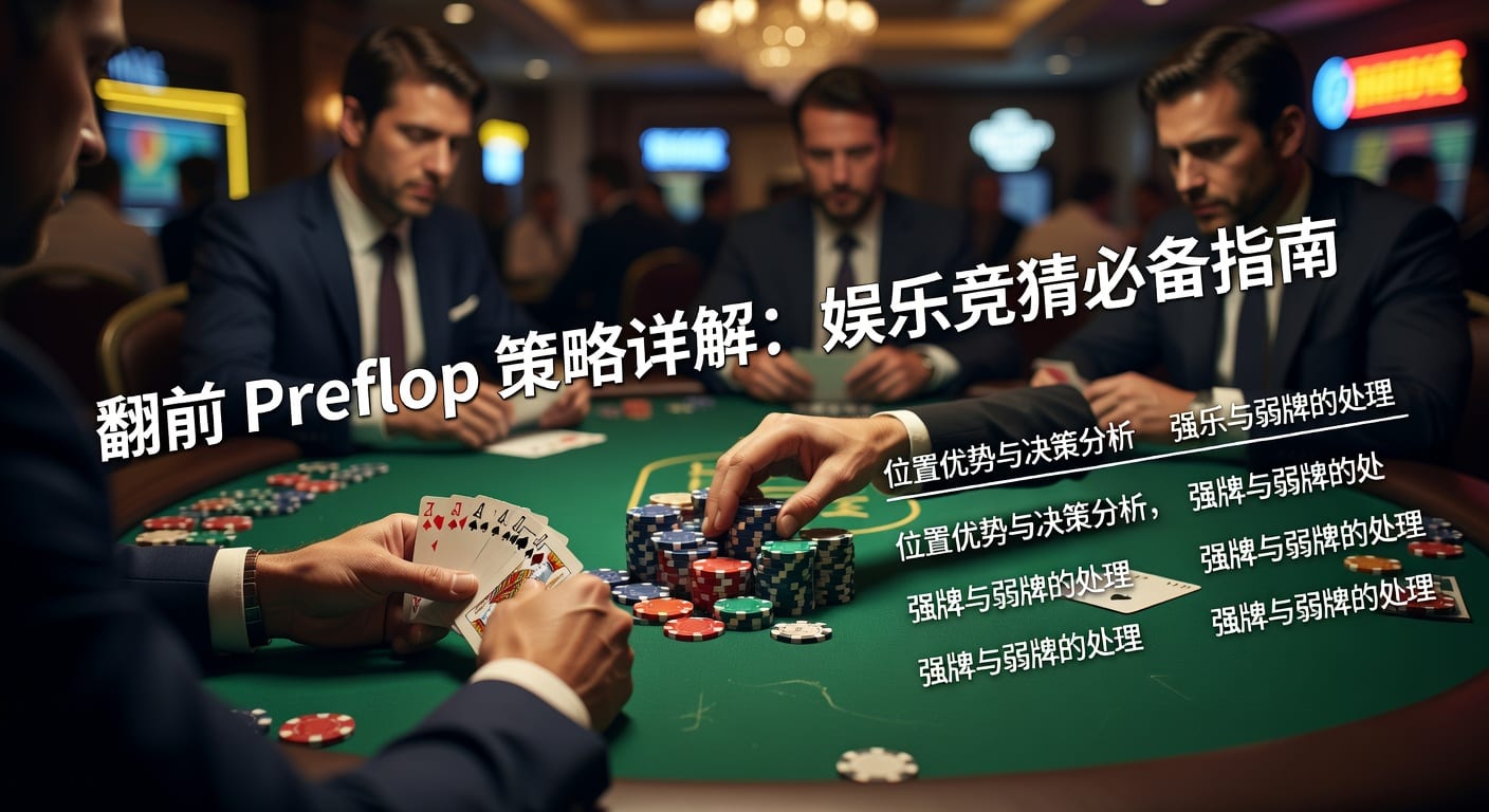 翻前 Preflop 策略详解：2026最新扑克指南