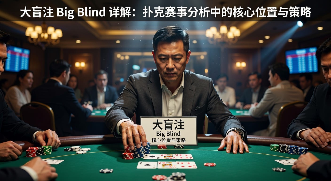 大盲注 Big Blind 策略：德州扑克玩法与注意事项