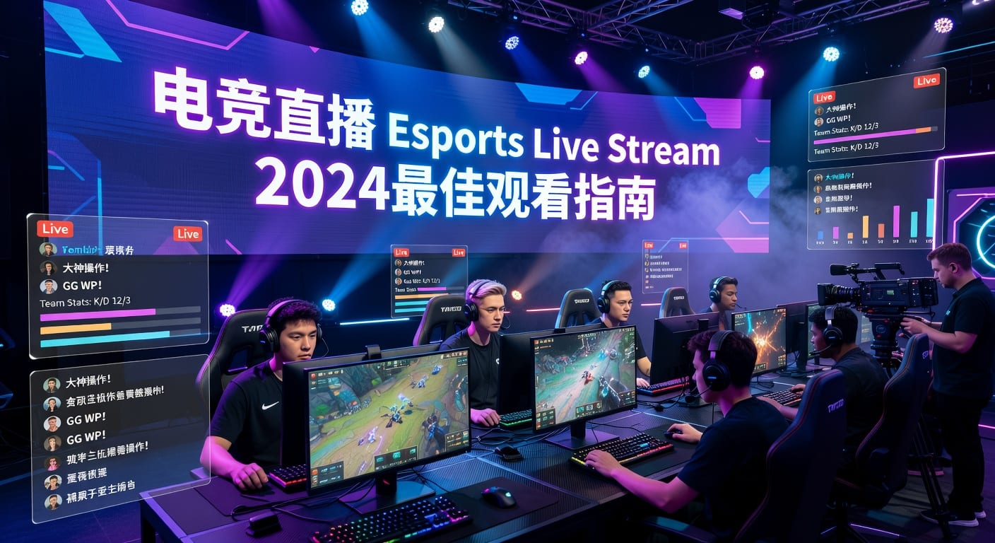 电竞直播 Esports Live Stream 2026最佳观看指南