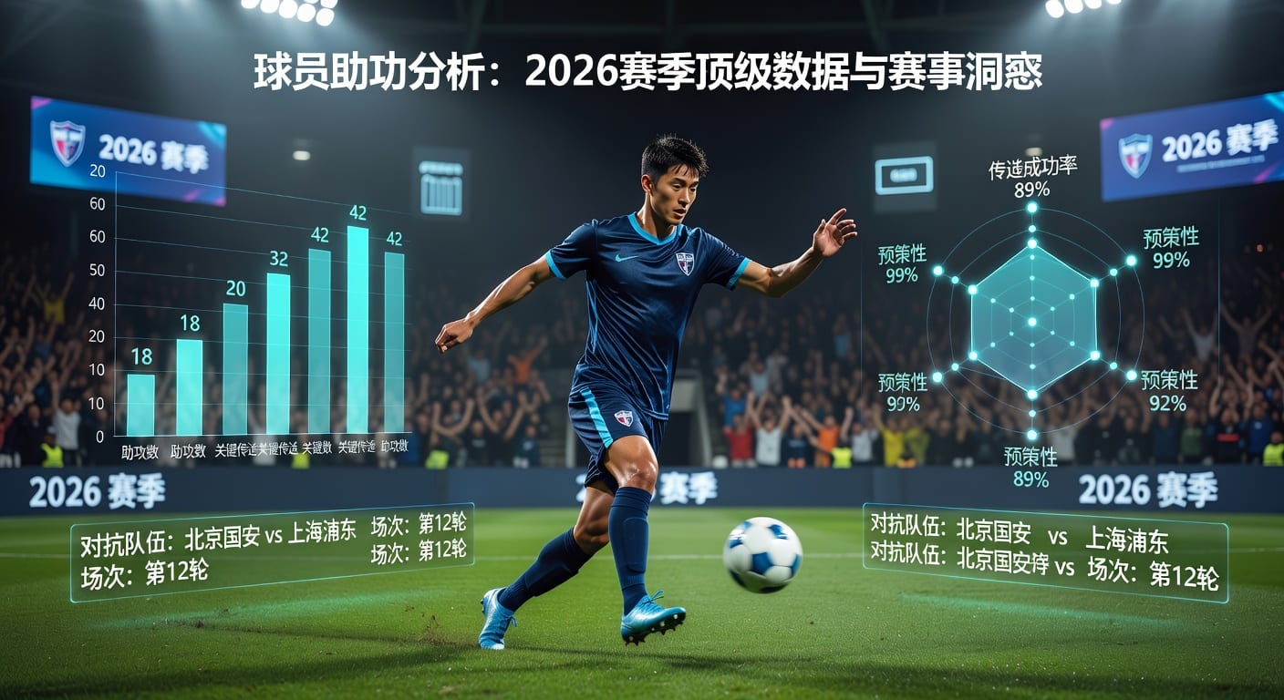 球员助攻数据：2026赛季榜单与博彩指南
